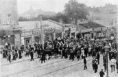 Funeral procession of Lesja Ukrainka…