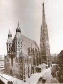 St.Stephan's cathedral in Vienna (1891)