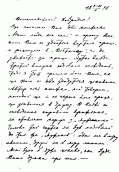 Letter of Lesja Ukrainka to Ivan…