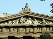 Central pediment