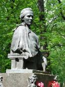 Lesja Ukrainka's bust